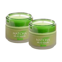 2 Mascarilla De Barro Facial Matcha 85 G - Laikou